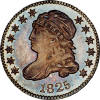 Obverse of 1825 Dime